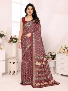 Anouk Geometric Printed Saree