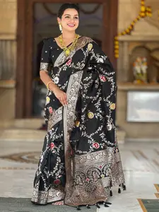 SGF11 Ethnic Motifs Zari Pure Silk Kanjeevaram Saree