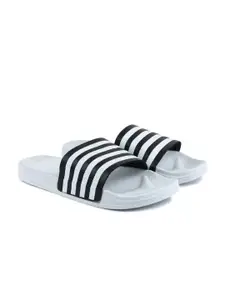 DRACKFOOT Men Striped Sliders
