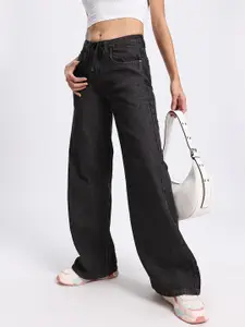 glitchez Women Wide Leg Fit Jeans