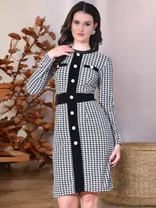 IUGA Women Printed Bodycon Mini Dress