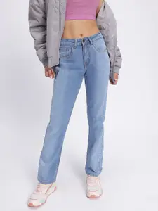 glitchez Women Relaxed Straight Jeans