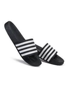 DRACKFOOT Men Striped Sliders