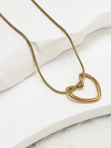 Estailo fashion Gold-Plated Antique Necklace