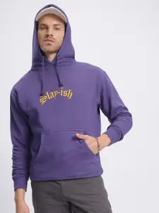 glitchez Printed Hooded Sweatshirt