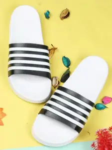 DRACKFOOT Men Striped Slider