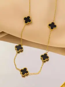 Estailo fashion Gold-Plated Antique Necklace