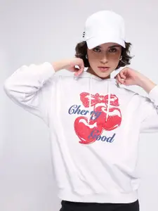 glitchez Printed Cotton Terry Boxy Fit Pullover Sweatshirt