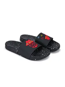 DRACKFOOT Men Self Design Slider Flip Flops