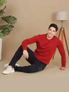 Sweet Dreams Men Round Neck Pullover Sweatshirt