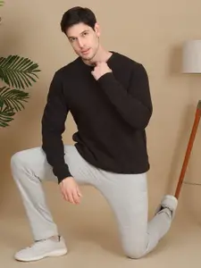 Sweet Dreams Men Round Neck Long Sleeves Sweatshirt