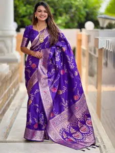 SGF11 Ethnic Motifs Zari Pure Silk Kanjeevaram Saree