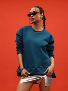 glitchez Drop-Shoulder Oversized Sweatshirt