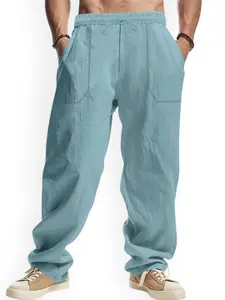 StyleCast x Revolte Men Pure Cotton Loose Fit Joggers Trousers