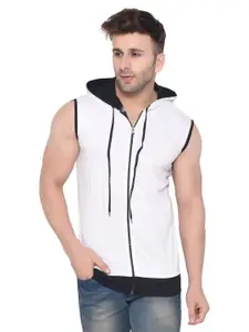 BEYOU FASHION Men Hooded Slim Fit T-shirt