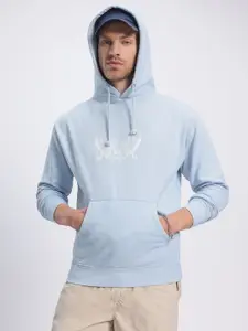 glitchez Printed Hooded Sweatshirt