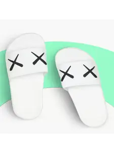 DRACKFOOT Men Printed Slider Flip Flops