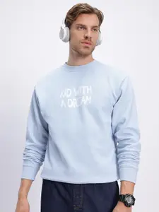 glitchez Printed Oversized Sweatshirt