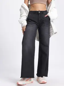 glitchez Women Classic Wide Leg Jeans