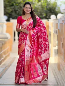 SGF11 Ethnic Motifs Zari Pure Silk Kanjeevaram Saree