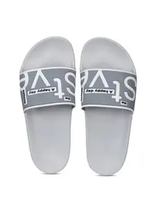 DRACKFOOT Men Printed Slider Flip Flops