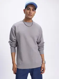 glitchez Washed Effect Sweatshirt
