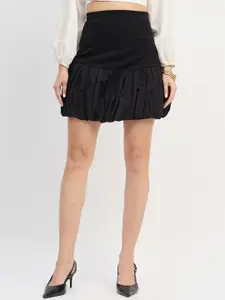 SASSAFRAS Balloon Mini Skirt