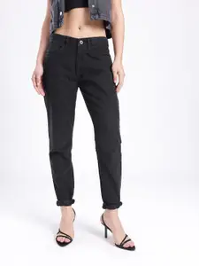 glitchez Women Mom Fit Jeans