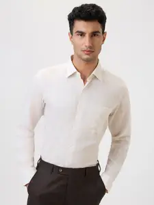 Raymond Men Floral Printed Formal Shirt