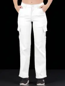 DressBerry Women Super Straight Fit High-Rise Stretchable Jeans