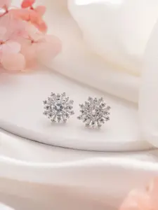 Jazz and Sizzle Floral Studs Earrings