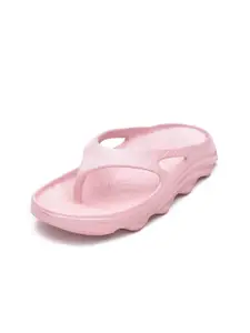 Doubleu Women Self Design Thong Flip-Flops