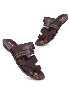 PENNEN Men Solid Slip on Comfort Sandals