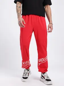Disney by Glitchez Men Disney Printed Relaxed Track Pants