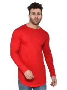 BEYOU FASHION Men Solid Round Neck Slim Fit T-shirt
