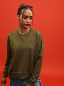 glitchez Drop-Shoulder Oversized Sweatshirt