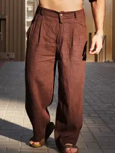 StyleCast x Revolte Men Regular Fit Trousers