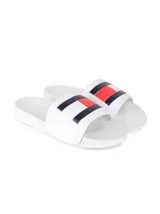 DRACKFOOT Men Self Designed Sliders