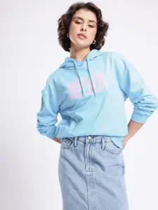 glitchez Printed Cotton Terry Fit Pullover Sweatshirt