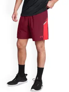 UNDER ARMOUR Core+ Men Colourblocked Relaxed Fit Sports Shorts