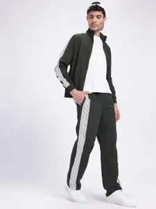 glitchez Side Striped Relaxed Fit Tracksuit
