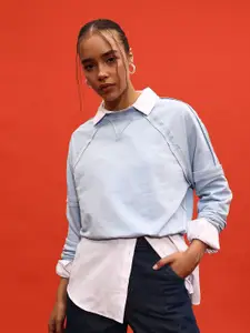 glitchez Terry Oversized Sweatshirt