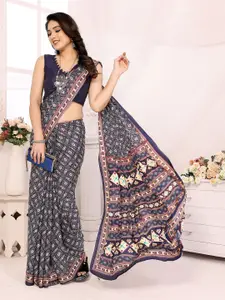 Anouk Geometric Printed Saree
