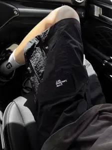 StyleCast x Revolte Men Printed Mid-Rise Rapid-Dry Regular Fit Shorts