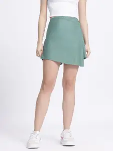 glitchez Wrap Style Mini Skorts