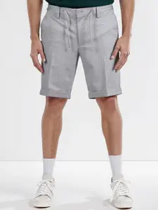 Celio Men Solid Regular Fit Bermuda Shorts