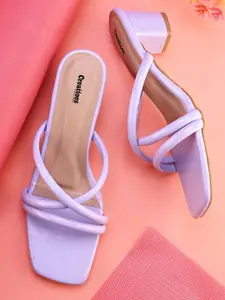 Creattoes Women Block Heels Sandals