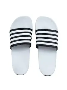 DRACKFOOT Men Striped Sliders