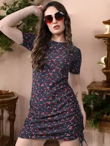 IUGA Women Floral Print Bodycon Dress