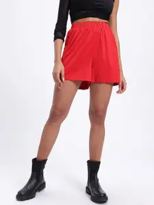 glitchez Women High-Rise Loose Shorts